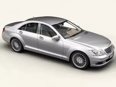 Mercedes S Class 2010 3D model