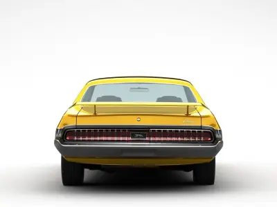 Mercury Cougar 3D model