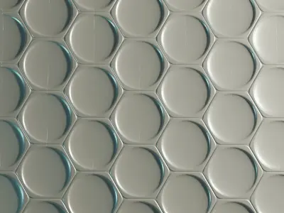 Modular Geometric Wall Panel 3D print model 3D print model