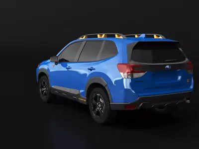 Subaru Forester Wilderness 2022 3D model