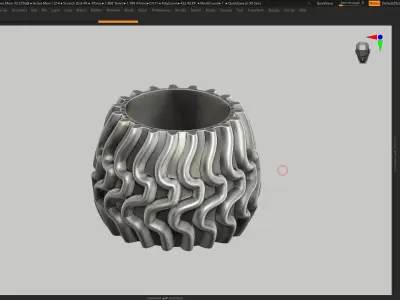vase 3d print 544 3D print model