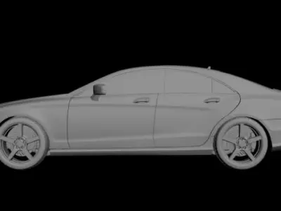 Mercedes Benz CLS350 CDI 2012 3D model