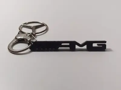 Key Chain Mercedes AMG  3D print model