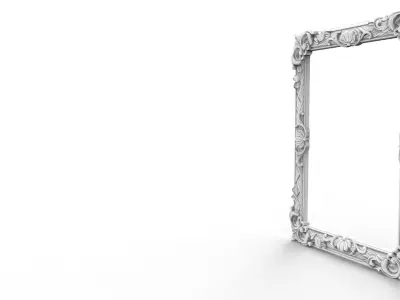 Frame 1 ornate 3D print model