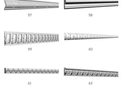  ceiling panels 3D model