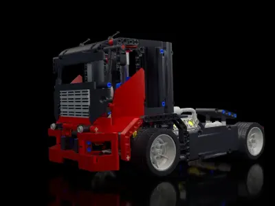LEGO Technic - Race Truck 8041 3D model