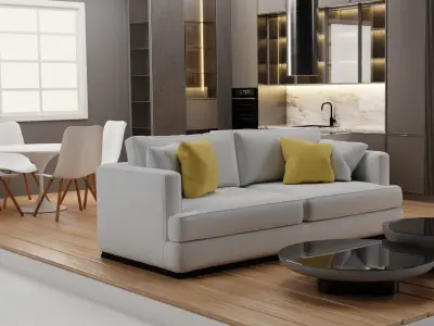 House interior 3D model