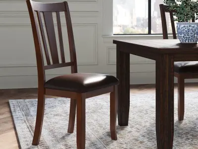 Birchover Upholstered Dining Chair 3D model