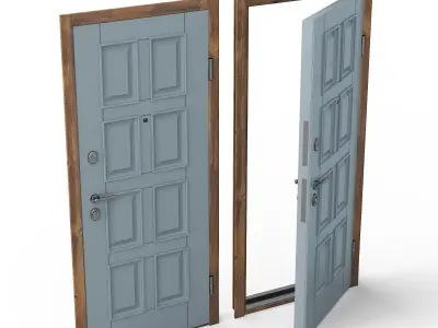 Pave Door 3D model