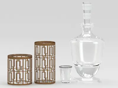 Decoration 31 Glassware 3D model