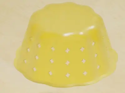 Transparent Multipurpose Basket 3D model