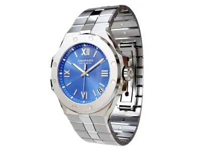 Chopard Watch Alpine Eagle 41 Low-poly 3D model