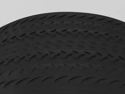 Wheels Tyre 2 3D model