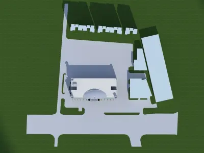 Hospital 3D model