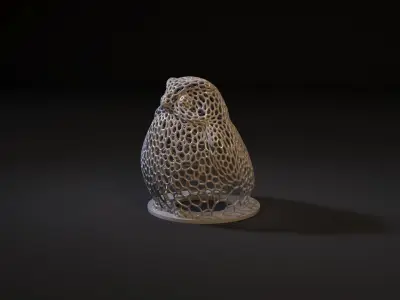 Owl decor 3D print model