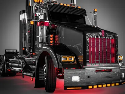 Kenworth T800 American Custom John-Design 3D model