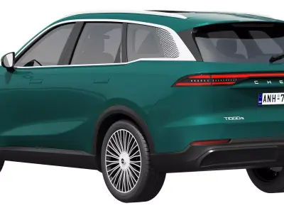 Chery Tiggo 9 2025 3D model