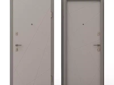 Miliana Door 3D model