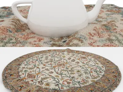 Rugs No 293 Low-poly 3D model