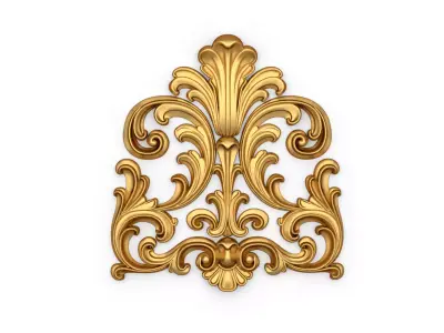 carved classic decorative ornament cnc 3d printing stl 57 3D model