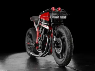 Racing Bike 3D model