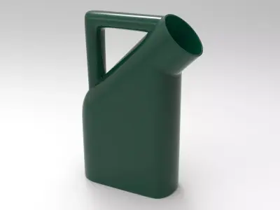 Tub Jug Low-poly 3D model