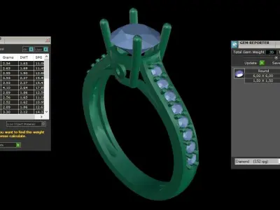 ring code 187 3D print model