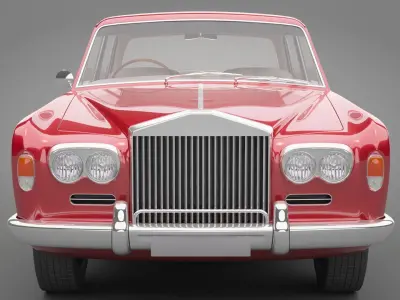 Generic Old Car 02 3D model