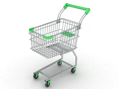 shopping car  3D model