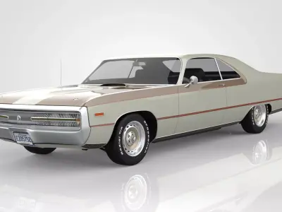 1970 Chrysler 300 Hurst 3D model