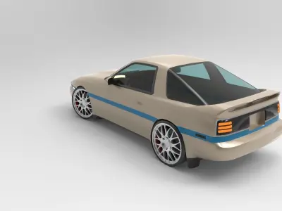 Toyota Supra MK3 3D model