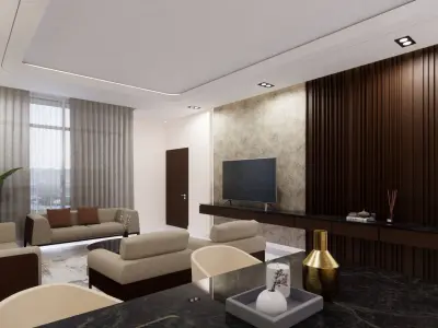 PRESIDENTIAL HOTEL SUITE 3D model