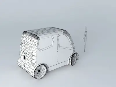 Fiat Pongo (Concept) Free 3D model