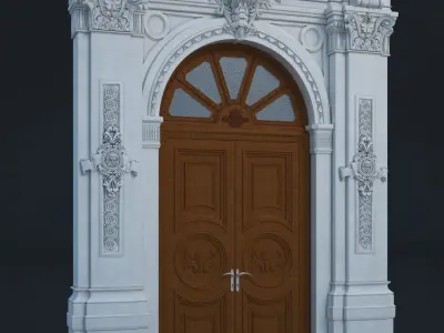 Classic Door 3D model