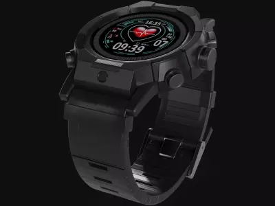 Sport watch 3D model