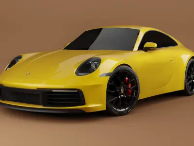Porsche 911 Carrera S 3D model