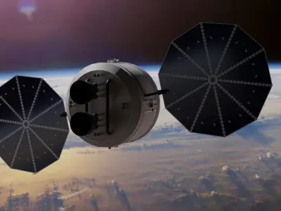 Crew Exploration Vehicle Space Capsule CEV Low-poly 3D model