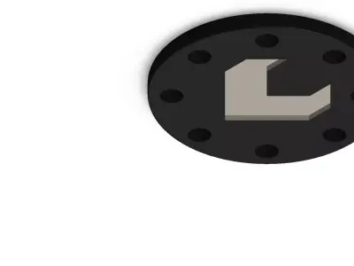 SMILY FLANGE 3D print model