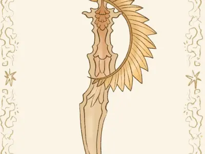 Sparrow Short Sword 3D print model