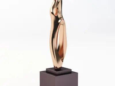 Bronze Sculpture 3 3D model