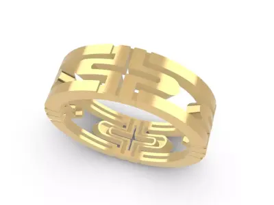 0274 Bvlgari Ring 3D print model