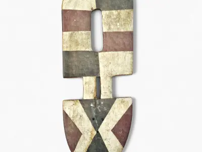 Bedu Plank Mask 3D model