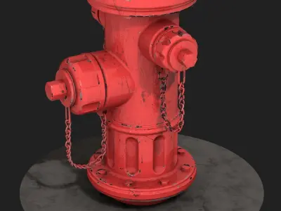 Urban Hydrant 3D model