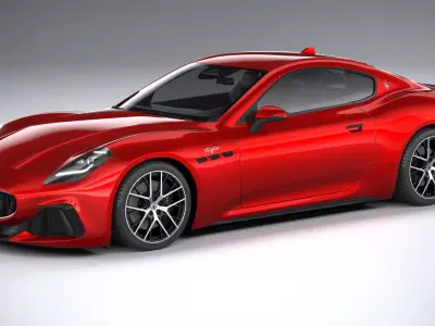 Maserati GranTurismo Trofeo 2023 3D model