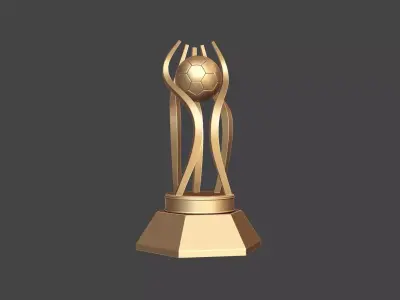 Handball Award Trophy 3D print model