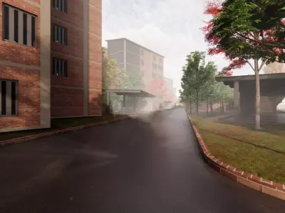 Shared Housing - Revit Model 3D model
