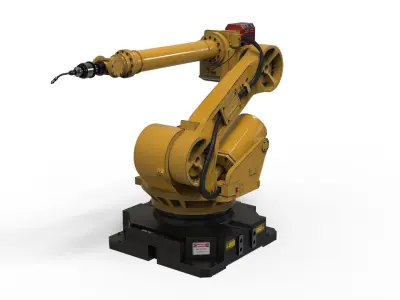 Industrial Robot Arm 3D model