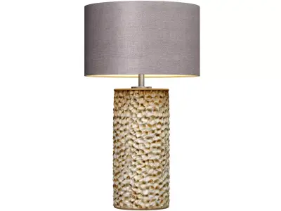 Modern Style Table Lamp Coral Sculpture Nightstand Table Lamp 3D model