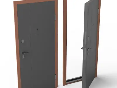 Rawin Door 3D model