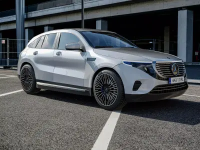 Mercedes Benz EQC 400 3D model